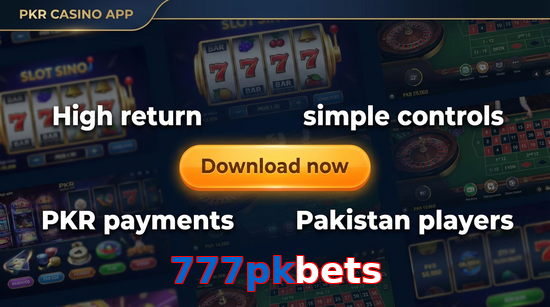 Main screen of 777Pkbets gamedownload page for PK players